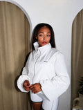 MÁLF Essential Zip Jacket - White